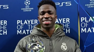 تألق برازيلي.. فينيسيوس جونيور ينتزع جائزة أفضل لاعب في جولة دوري أبطال أوروبا